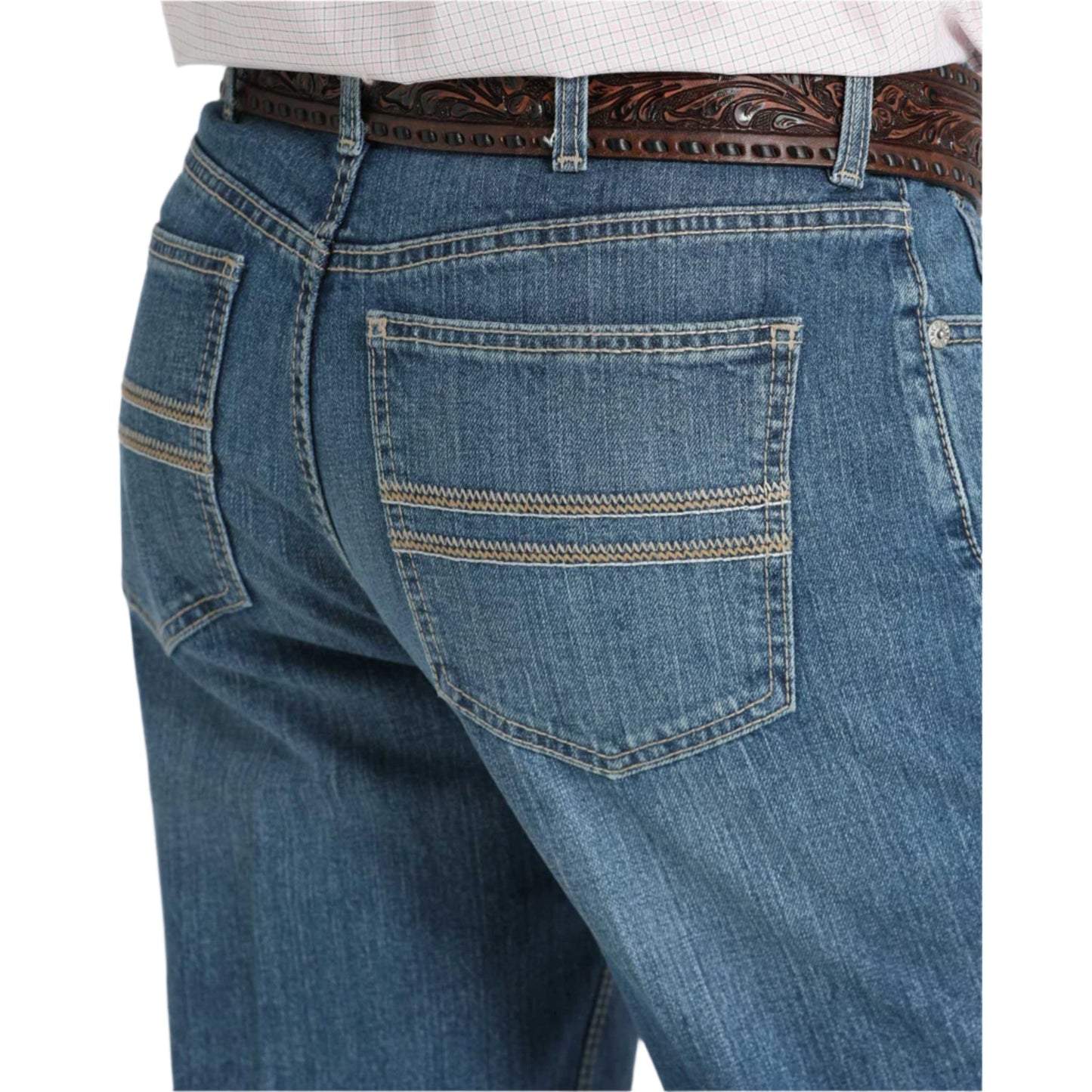 Cinch Medium Wash White Label Jean