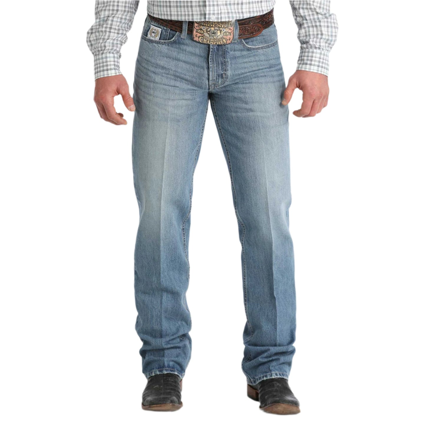 Cinch Men's Light White Label Jeans