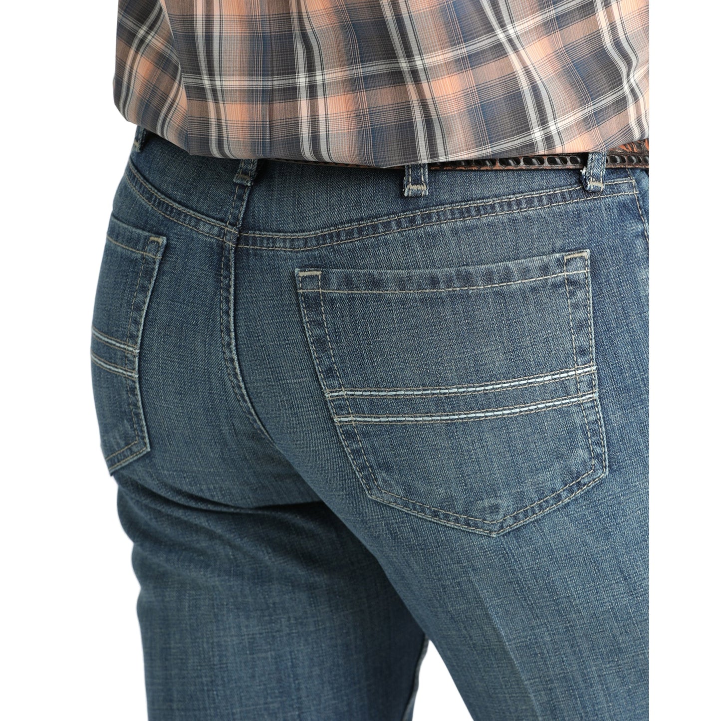 Cinch Men's Silver Label Medium Stone Wash Jeans